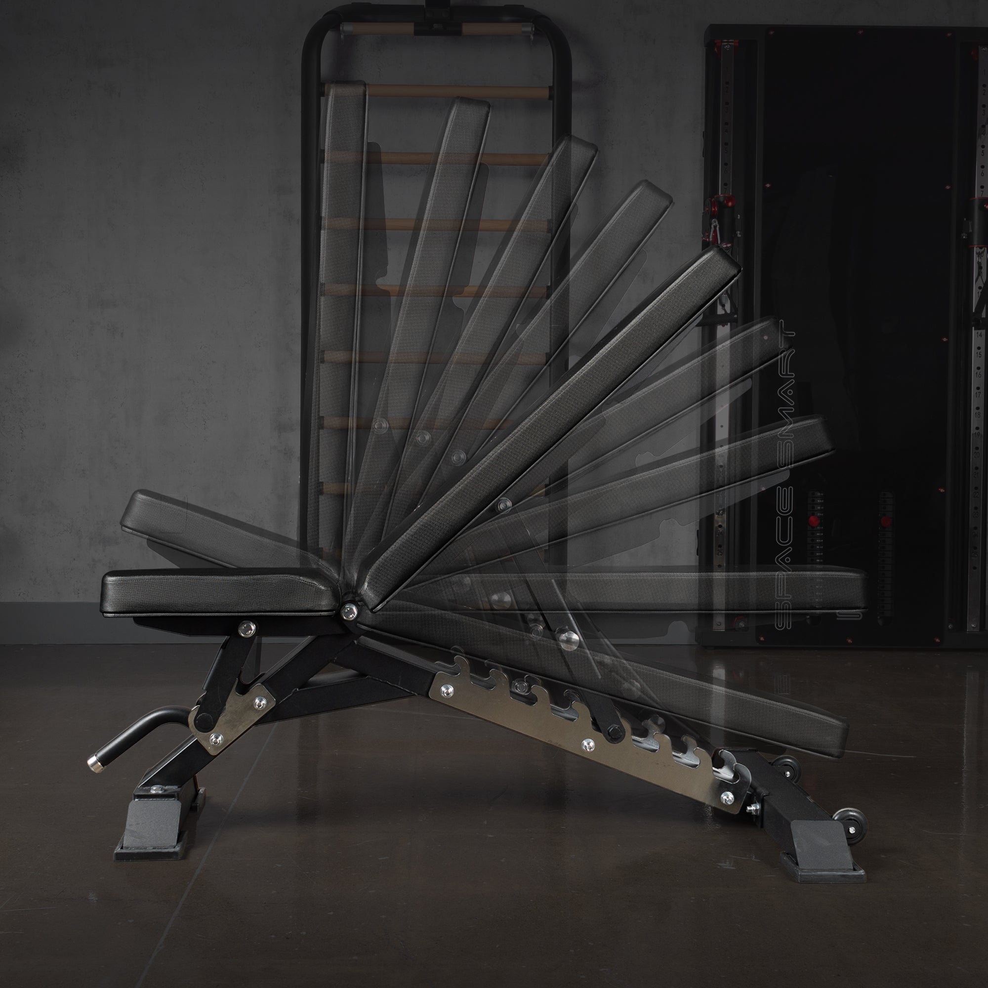 9-Angle Backrest and 2-Angle Seat Pad