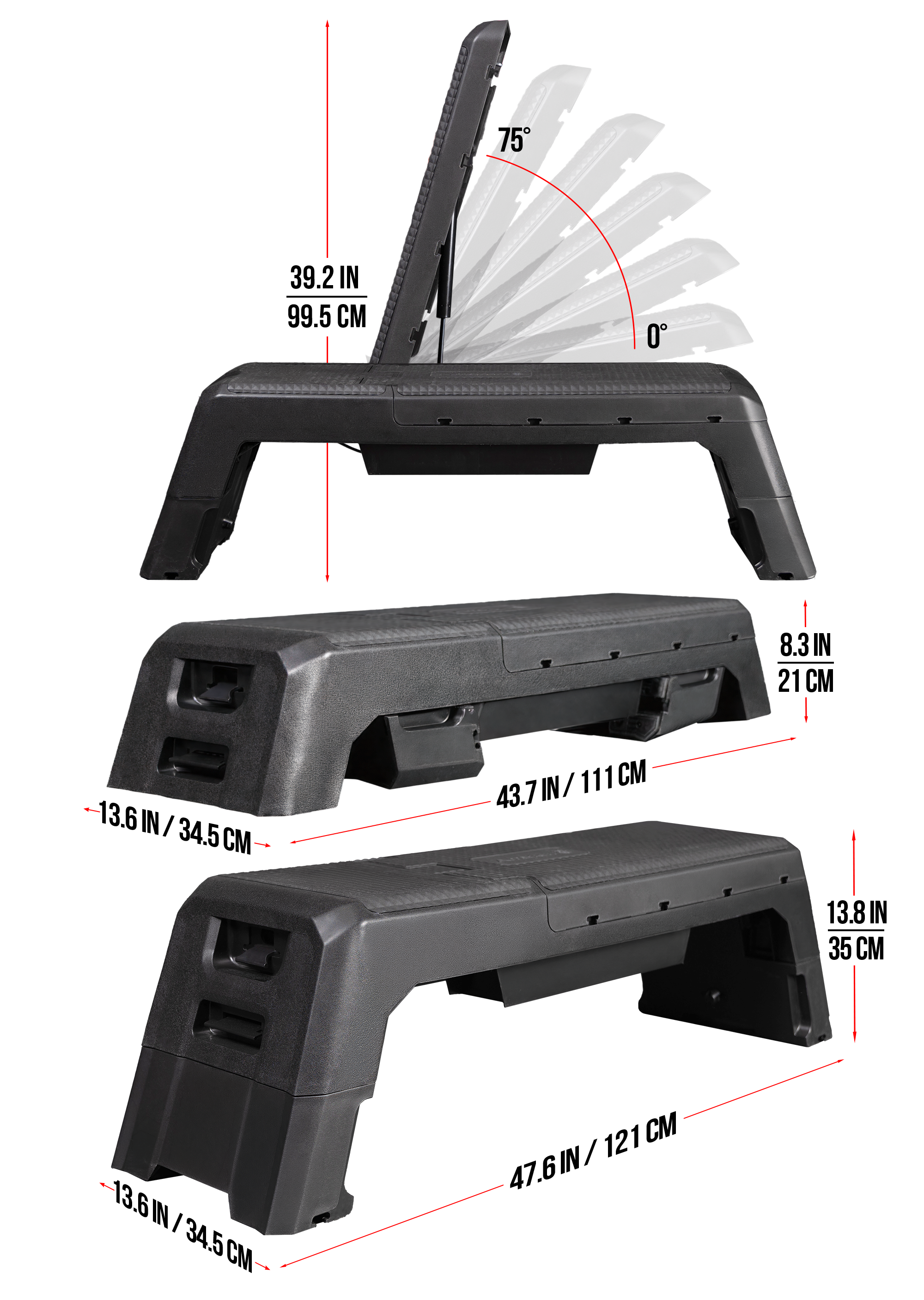 AmStaff Fitness Aerobic Stepper Bench – Fitness Avenue