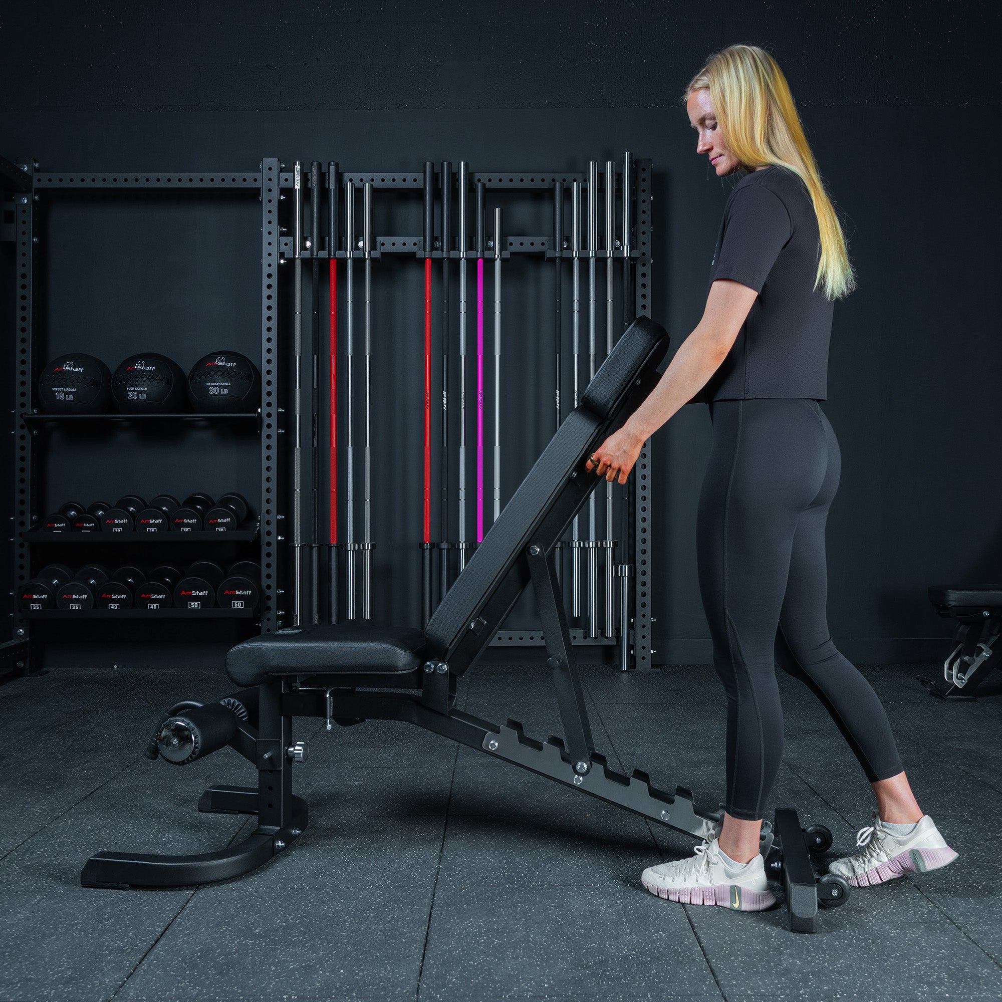Banc réglable AmStaff Fitness AF-2200