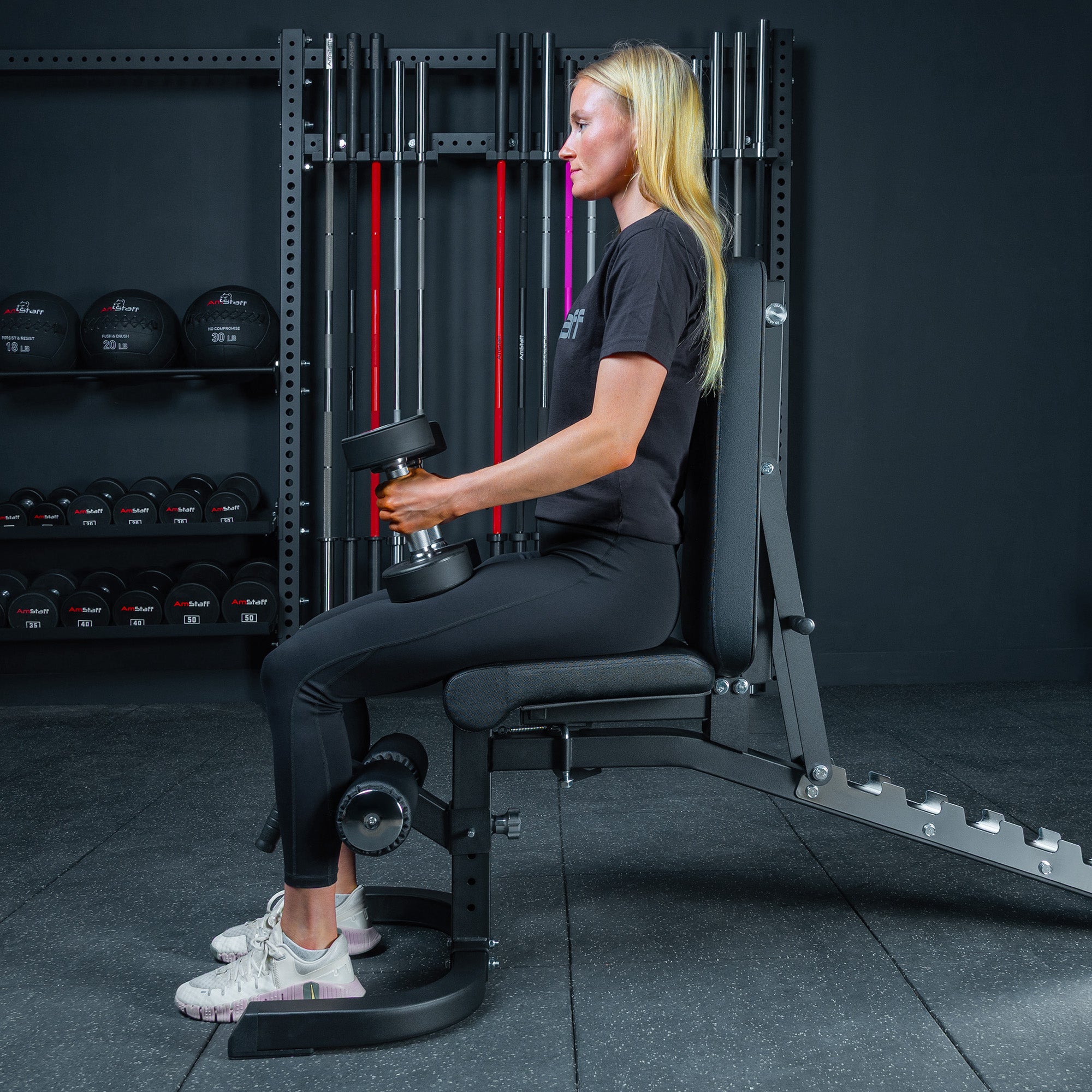 Banc réglable AmStaff Fitness AF-2200