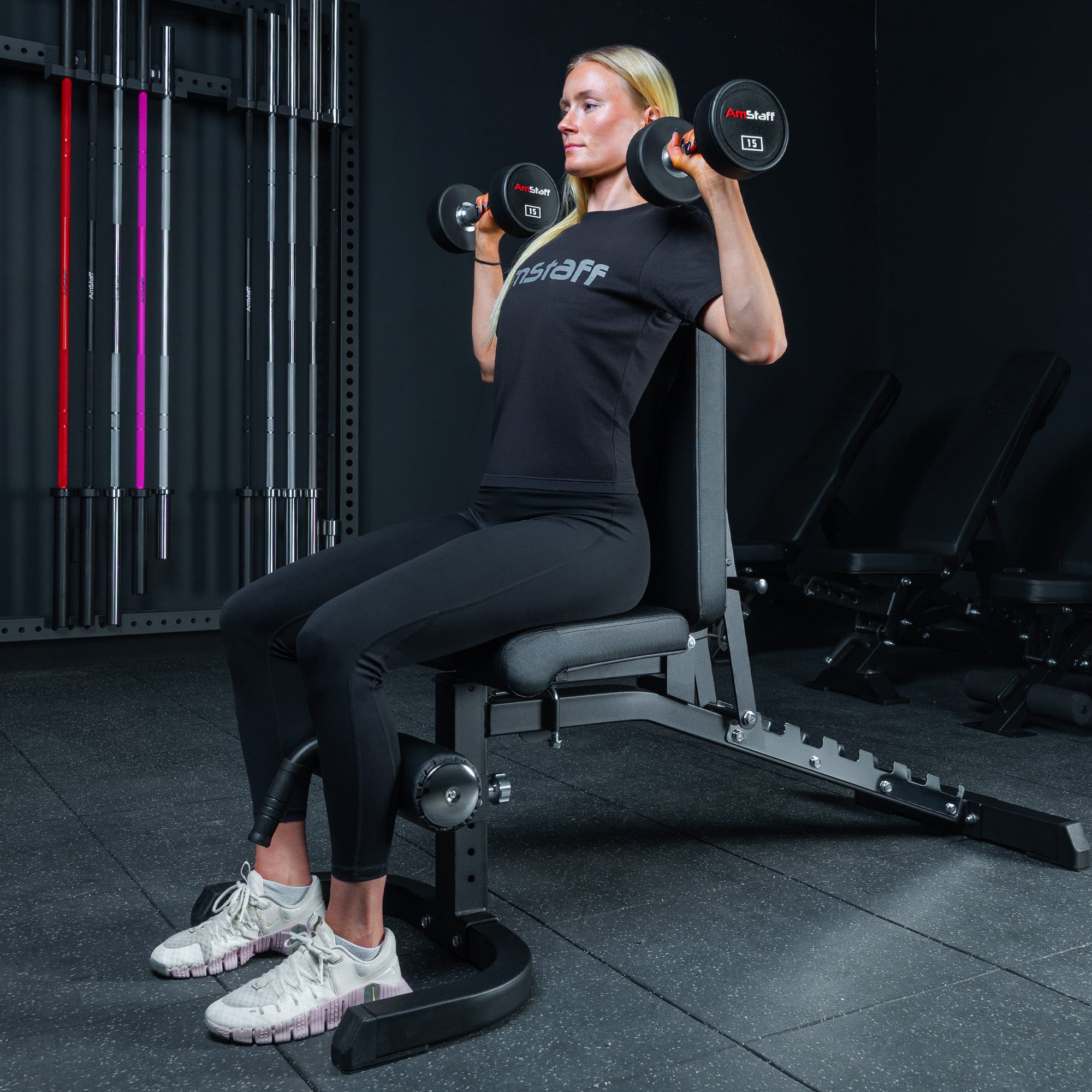 Banc réglable AmStaff Fitness AF-2200