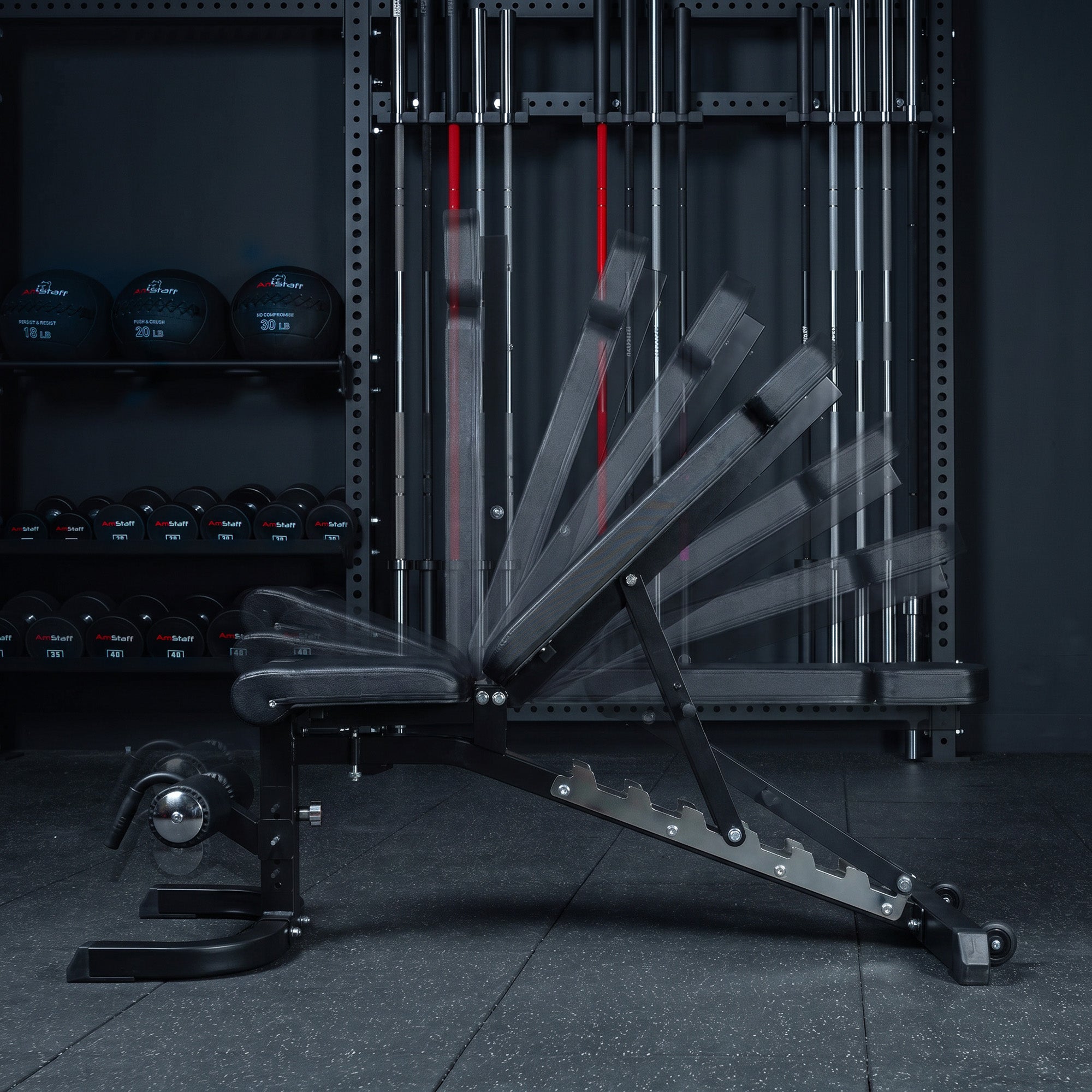 Banc réglable AmStaff Fitness AF-2200