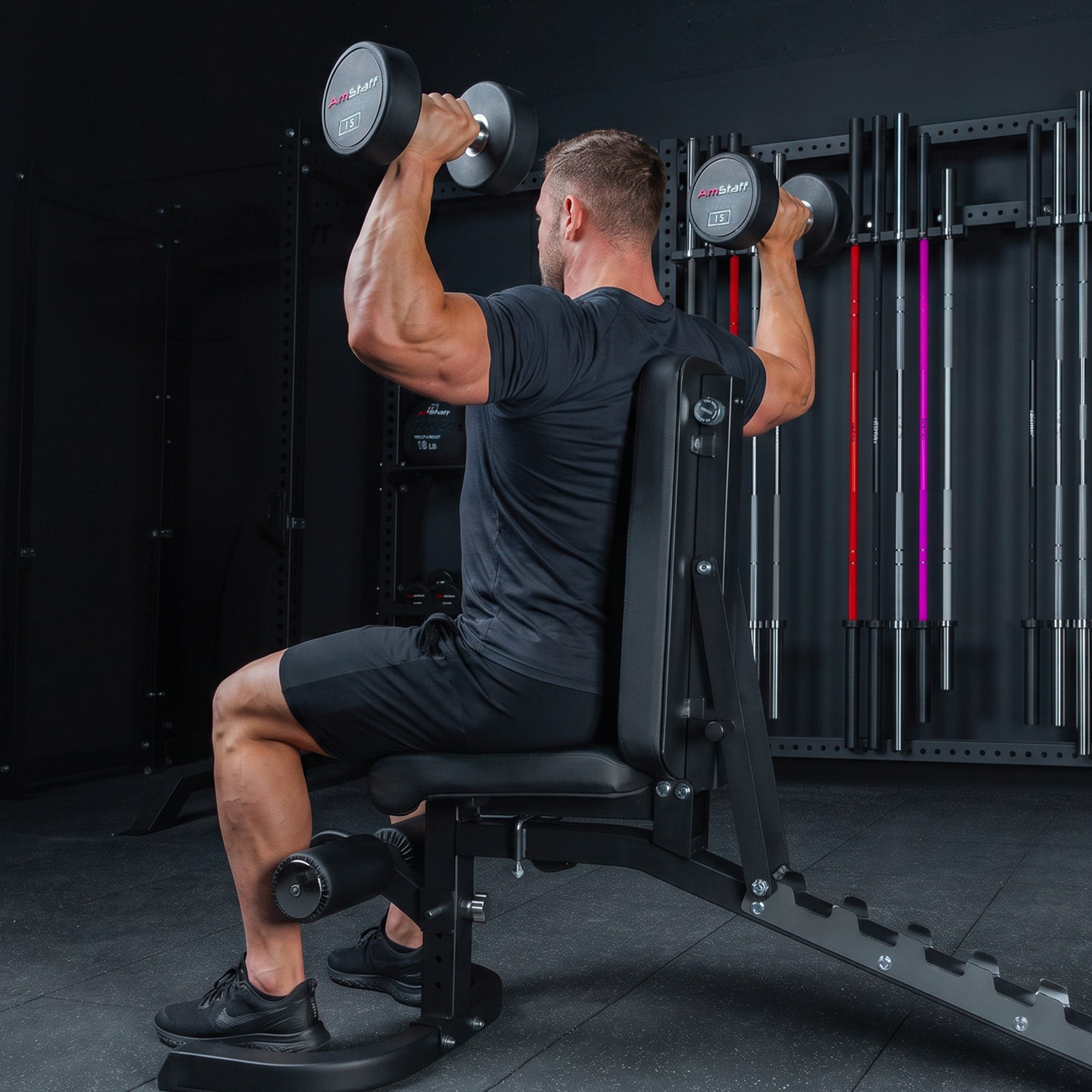 Banc réglable AmStaff Fitness AF-2200