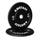AmStaff Fitness Black Bumper Plates