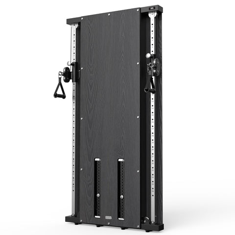 Entraîneur fonctionnel mural SpaceSmart - Double Stack, noir