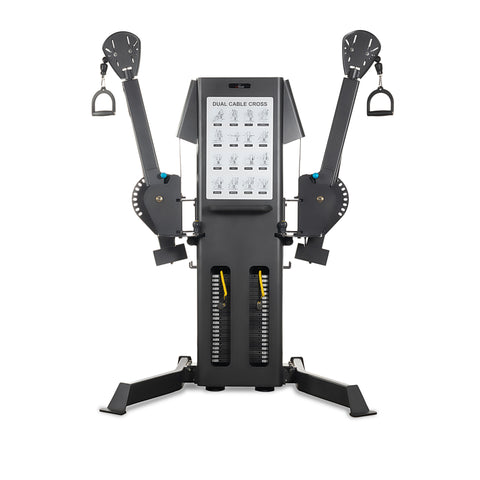 Entraîneur multifonctionnel AmStaff Fitness Dual Stack