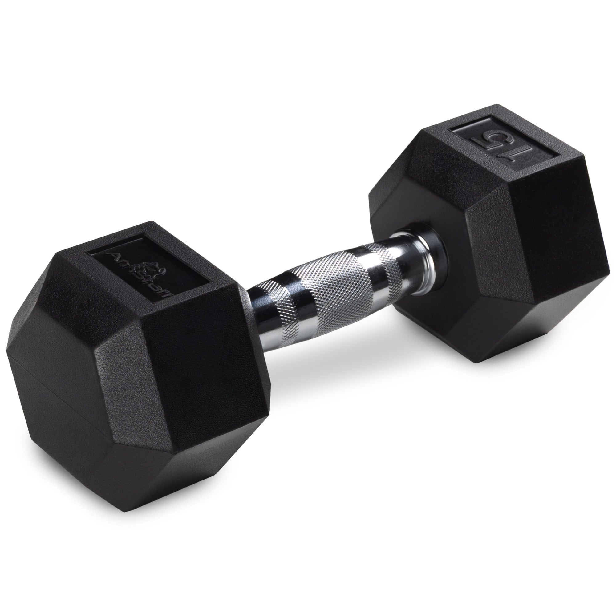 Virgin Rubber Hex Dumbbells