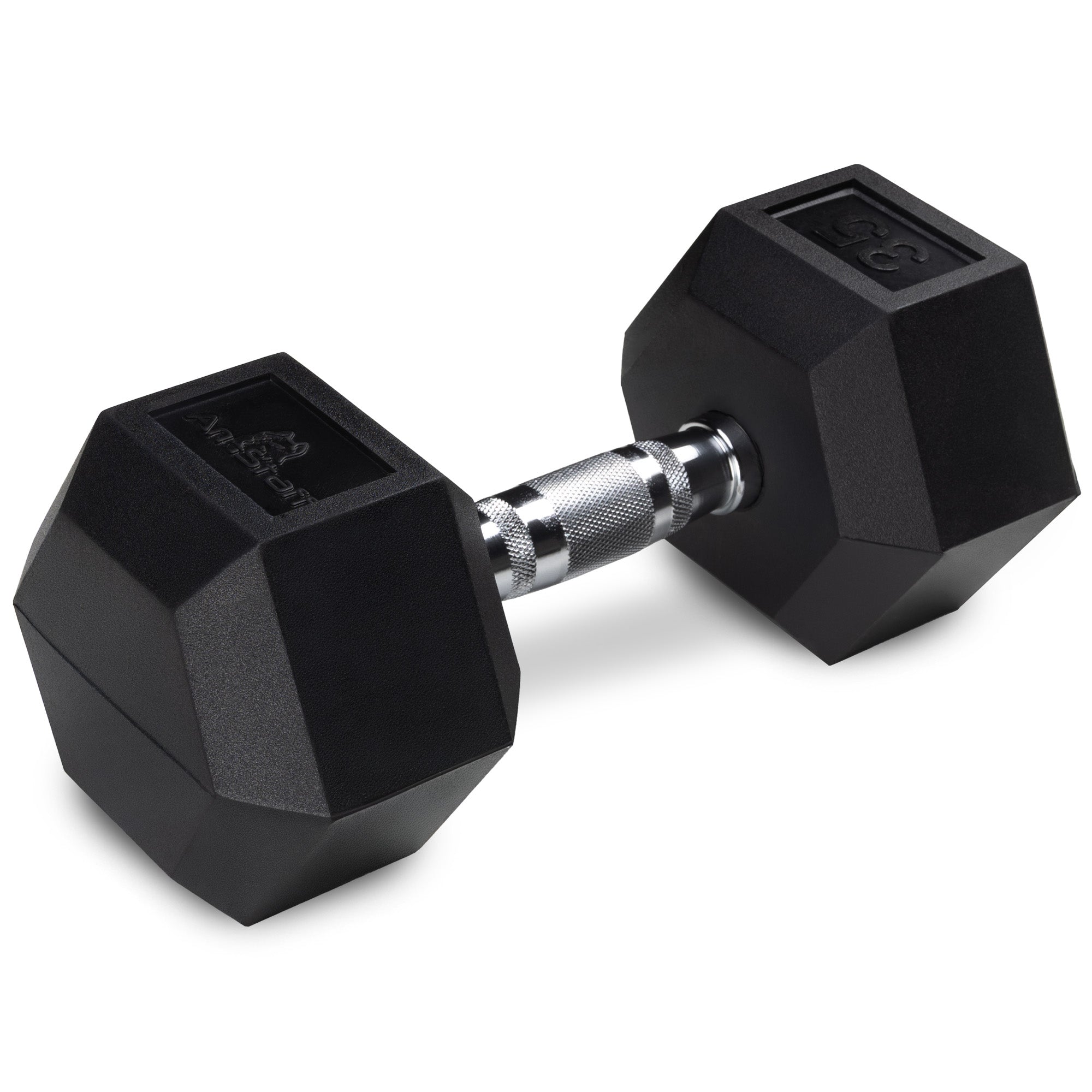 Virgin Rubber Hex Dumbbells