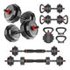 AmStaff 3-in-1 Adjustable Weight Set (42lbs - 90lbs) - 70lbs