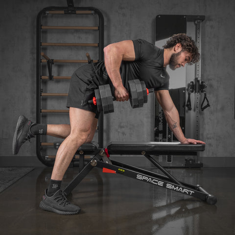 AmStaff 3-in-1 Adjustable Weight Set (42lbs - 90lbs) - 70lbs