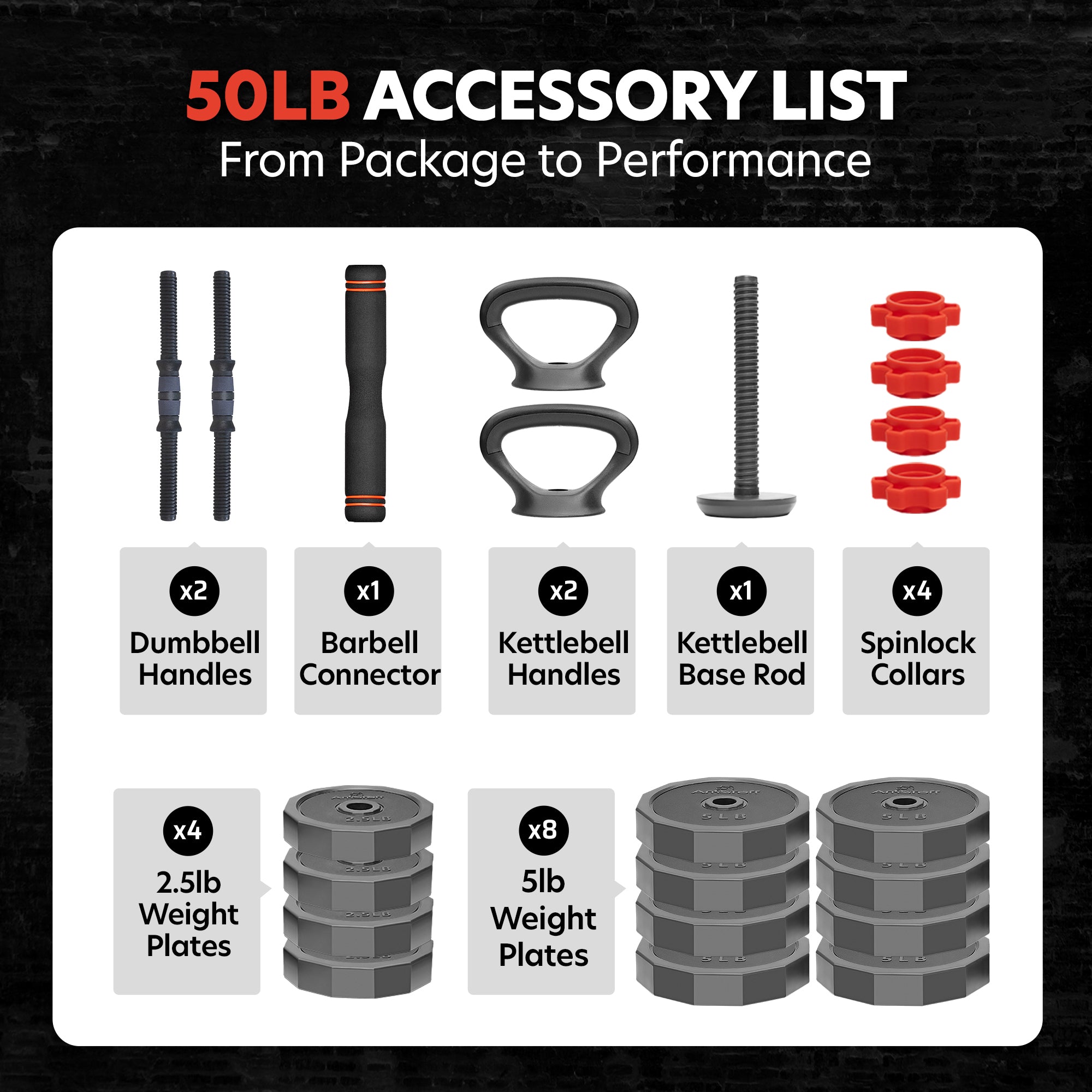 Accessories Included