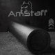 Premium Foam Yoga Roller 6in x 36in - Black
