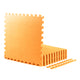 Blush Orange Heavy-Duty Interlocking Foam Mat