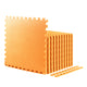 Blush Orange Heavy-Duty Interlocking Foam Mat