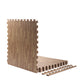 Light Wood Heavy-Duty Interlocking Foam Mat