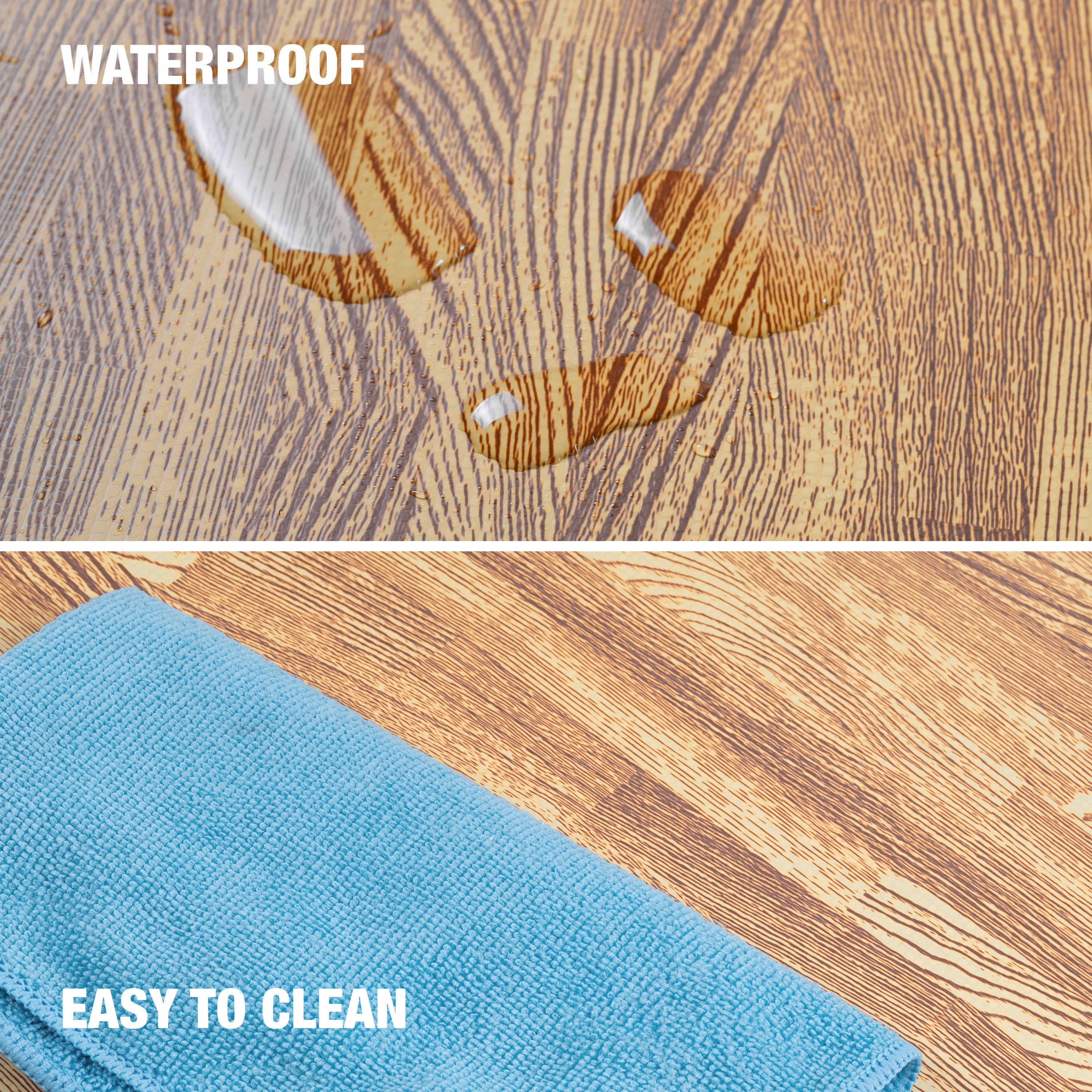 Tapis en mousse à emboîtement robuste en bois léger