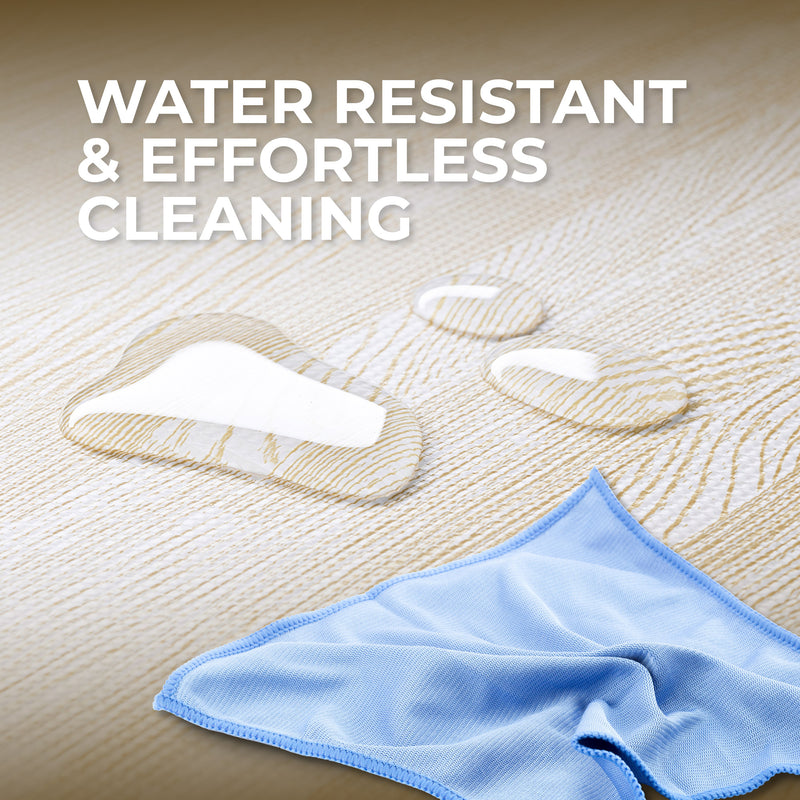 WATER-RESISTANT & EASY TO CLEAN