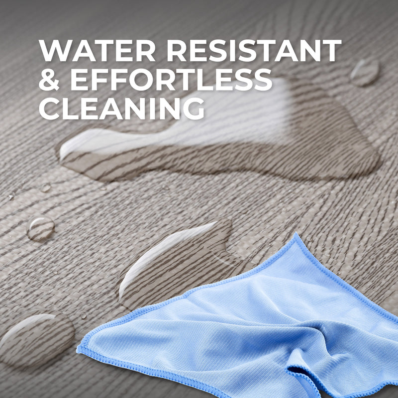 WATER-RESISTANT & EASY TO CLEAN