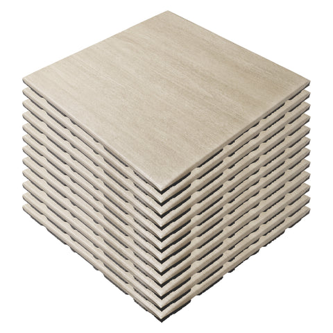 Dalles en caoutchouc finition bois