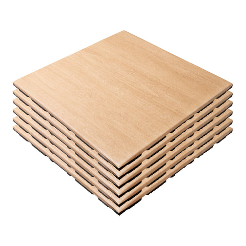 Dalles en caoutchouc finition bois