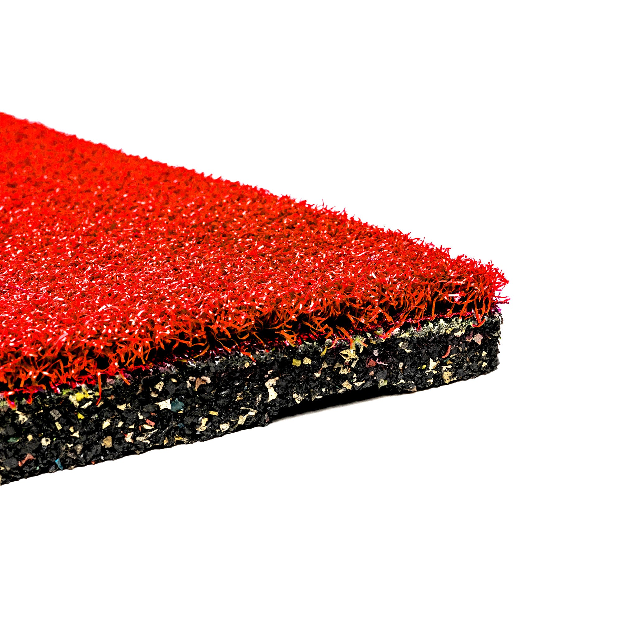 Artificial Turf Tile with 20mm Rubber Underpad - 20" x 20"