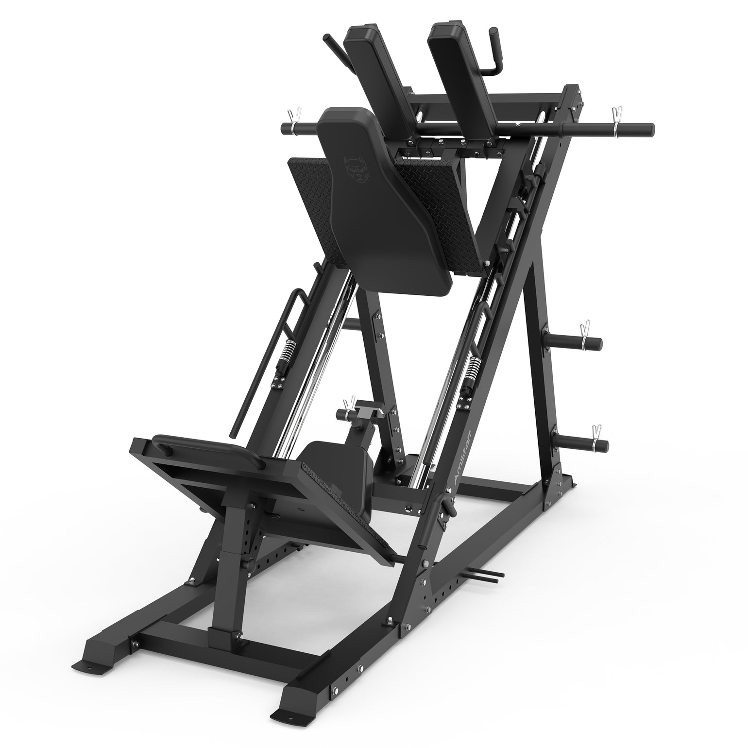 Machine commerciale de presse à jambes et de hack squat AmStaff Fitnes ...