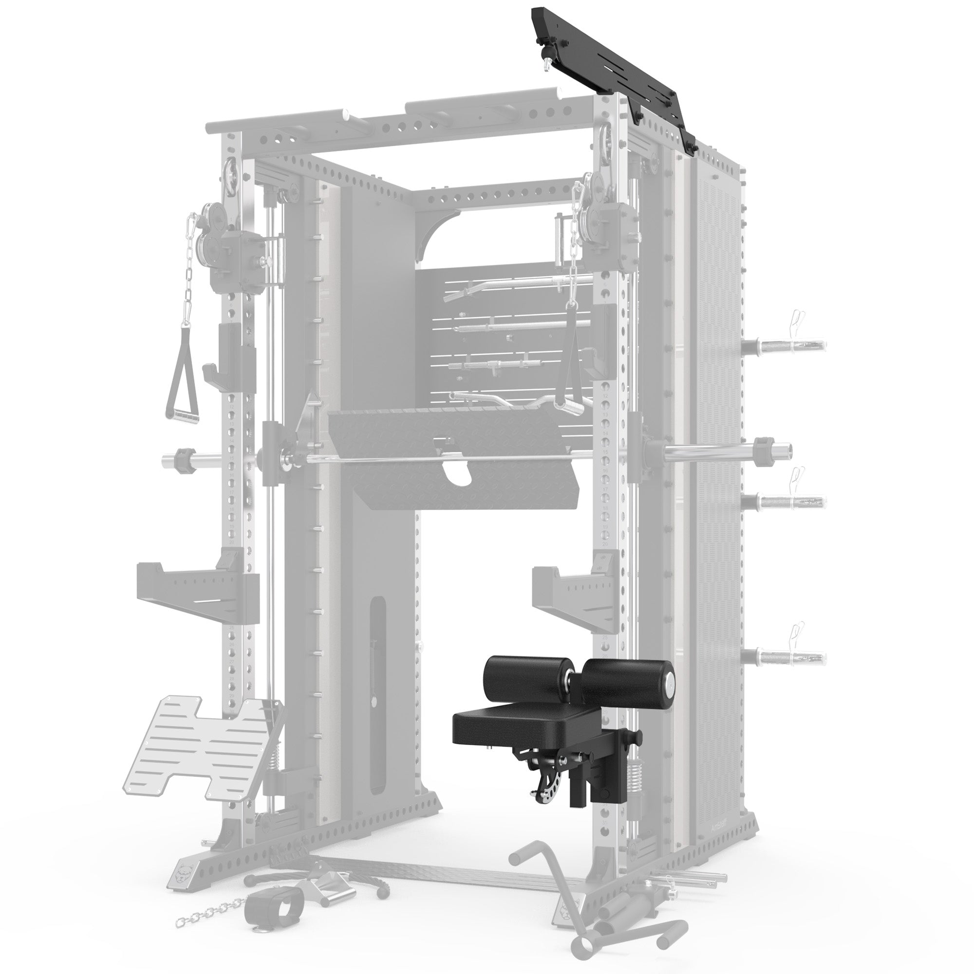 AmStaff Fitness Lat Pull Down KIT Attachment for ARTIS Smith Machine