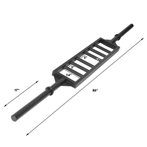 AmStaff Fitness Commercial Olympic Swiss Bar - Capacité de 700 lb