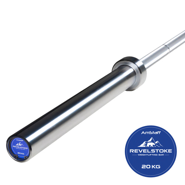 Barre Olympique 20kg – Entraînement | 220 cm | Garantie à Vie