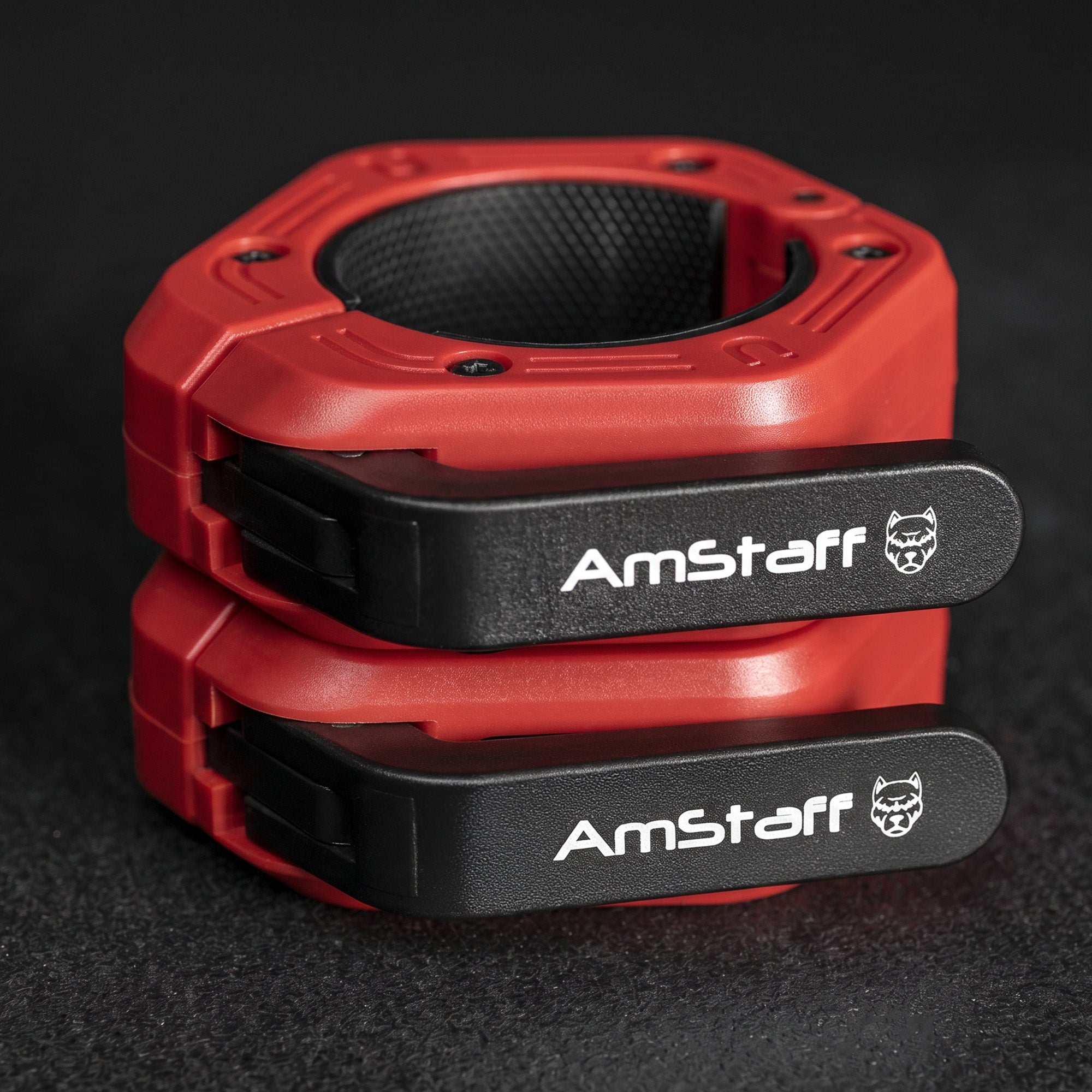 Colliers de serrage magnétiques pour barre AmStaff - Paire