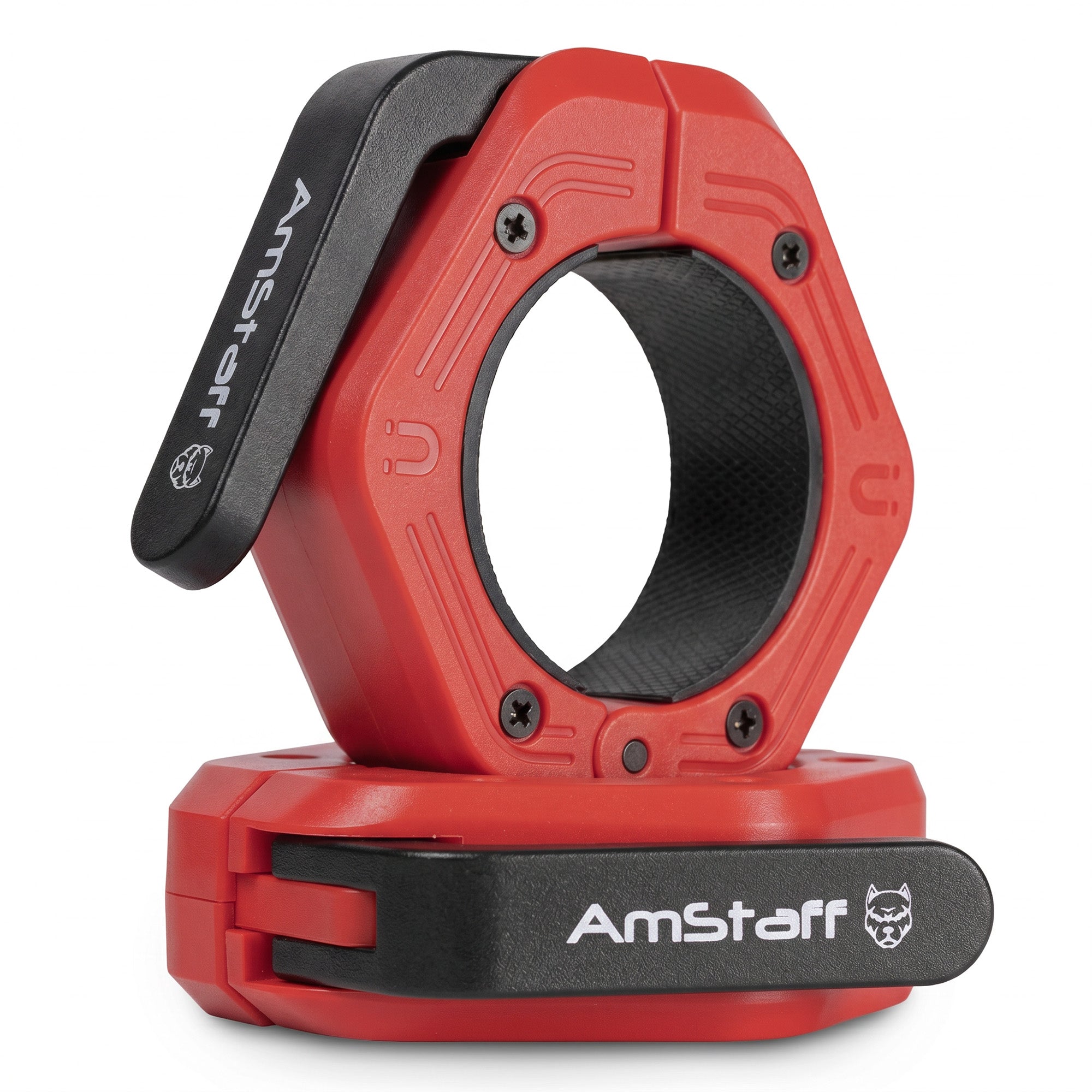 Colliers de serrage magnétiques pour barre AmStaff - Paire