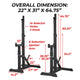 AmStaff TR310A Squat Stands