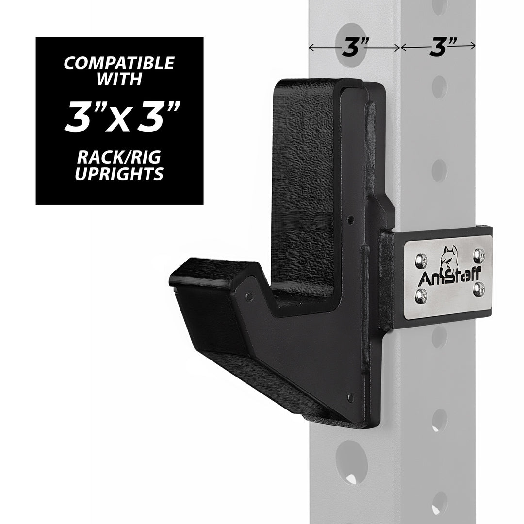 Heavy Duty Flat Sandwich J-Cups for Power Racks & Rigs – Fitness Avenue