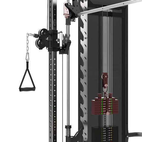 Entraîneur fonctionnel AmStaff Fitness SD-5000 et machine Smith