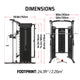 Machine Smith tout-en-un AmStaff Fitness SD-5000