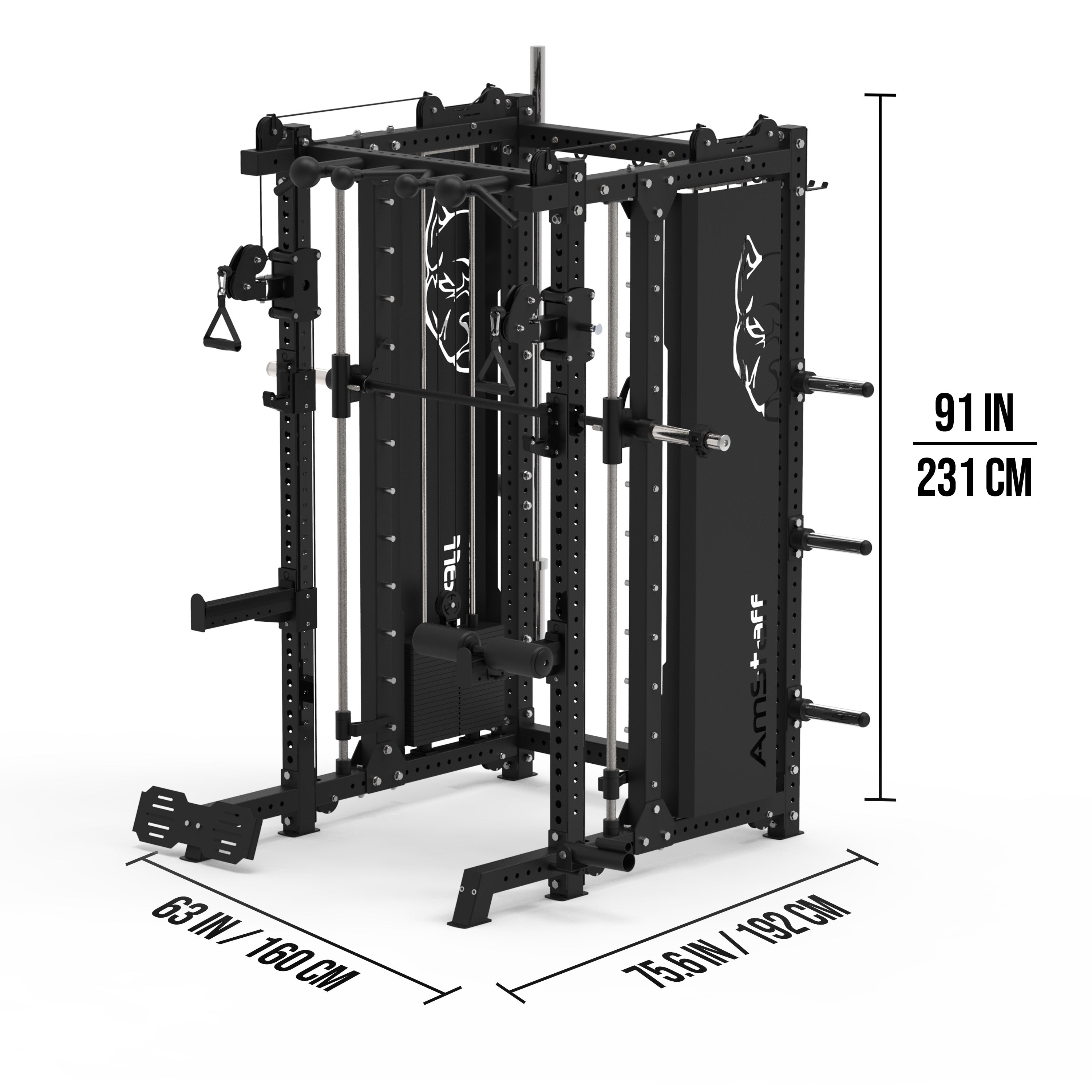 AmStaff Fitness SD-4000 All-In-One Smith Machine