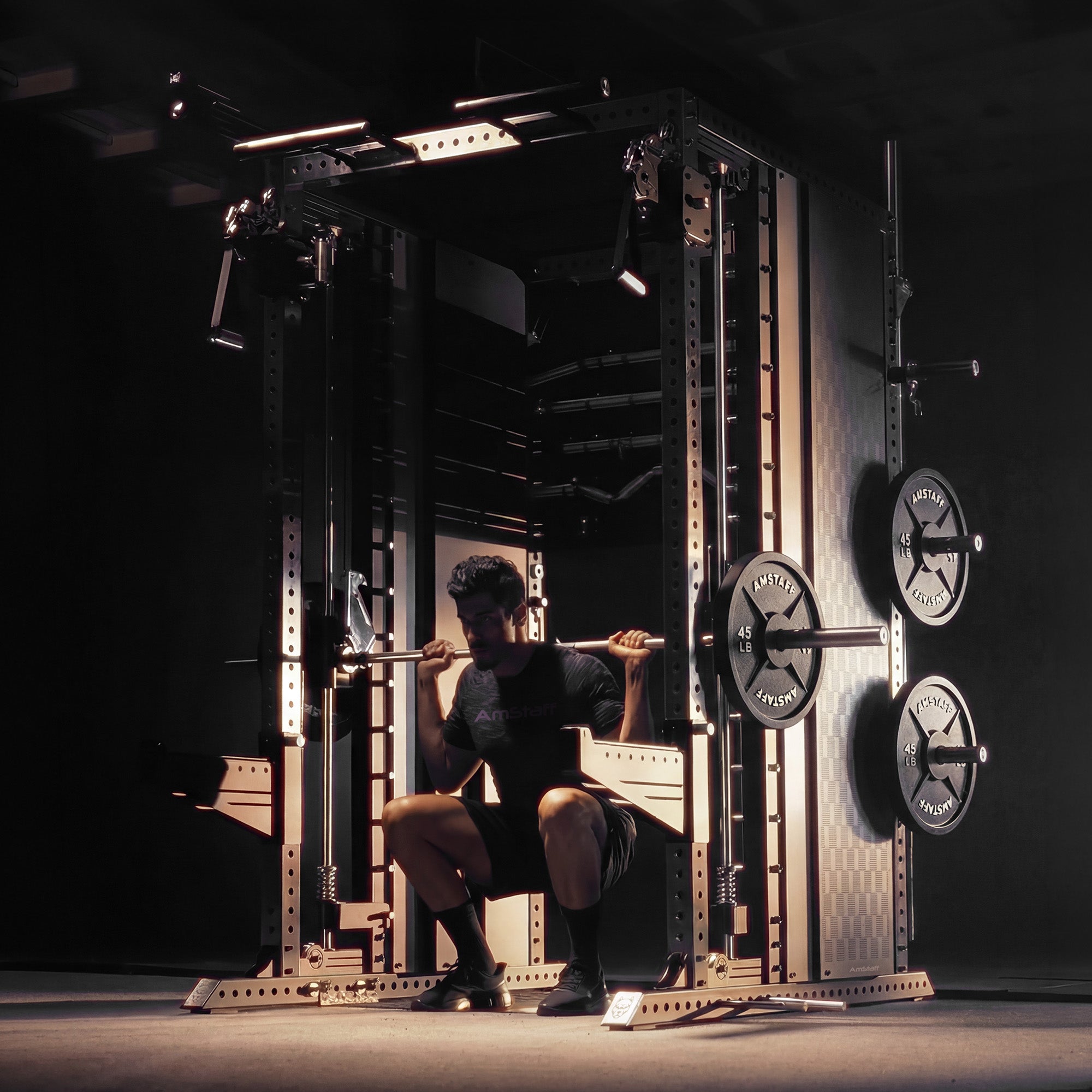 Machine Smith tout-en-un AmStaff Fitness Artis