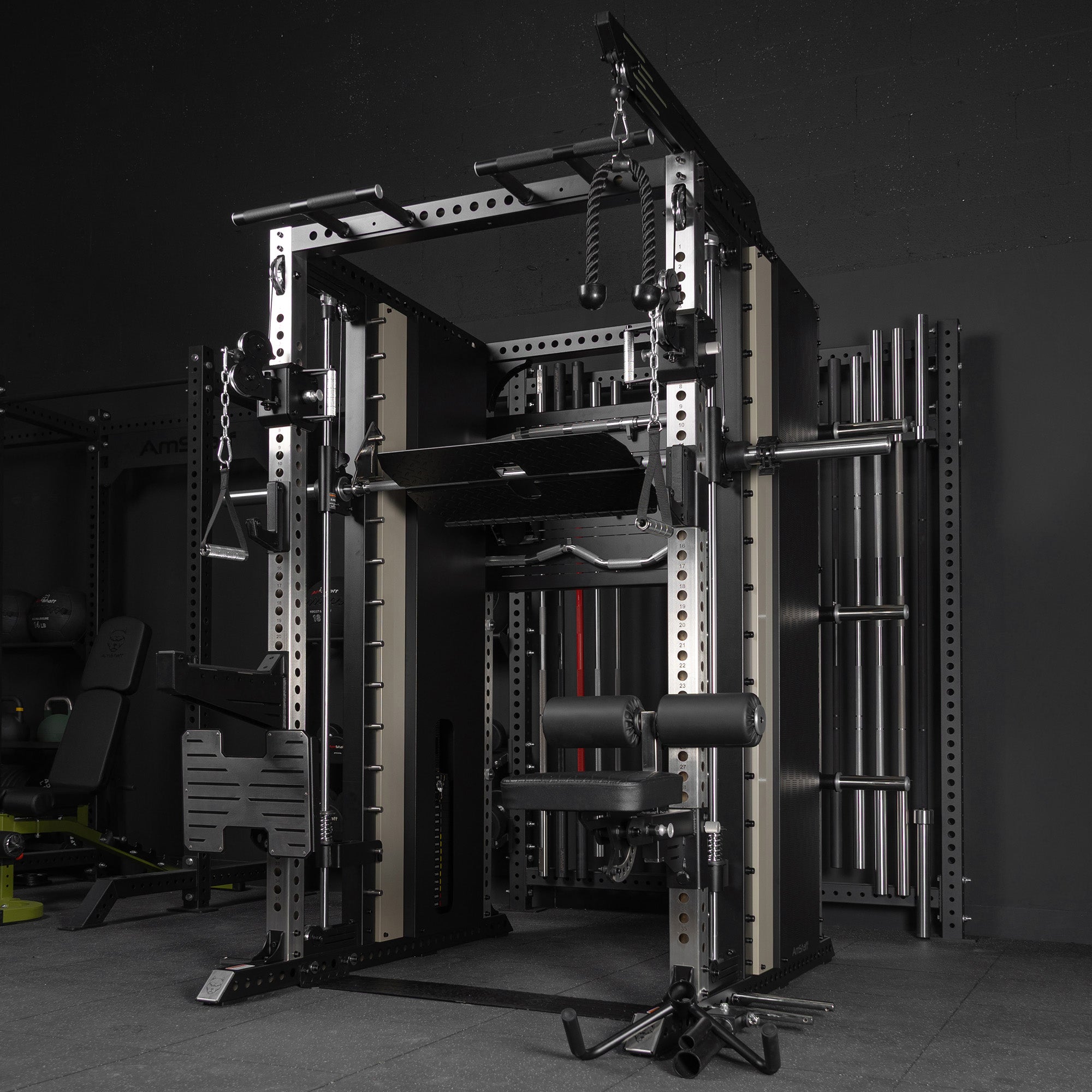 AmStaff Fitness Lat Pull Down KIT Attachment for ARTIS Smith Machine