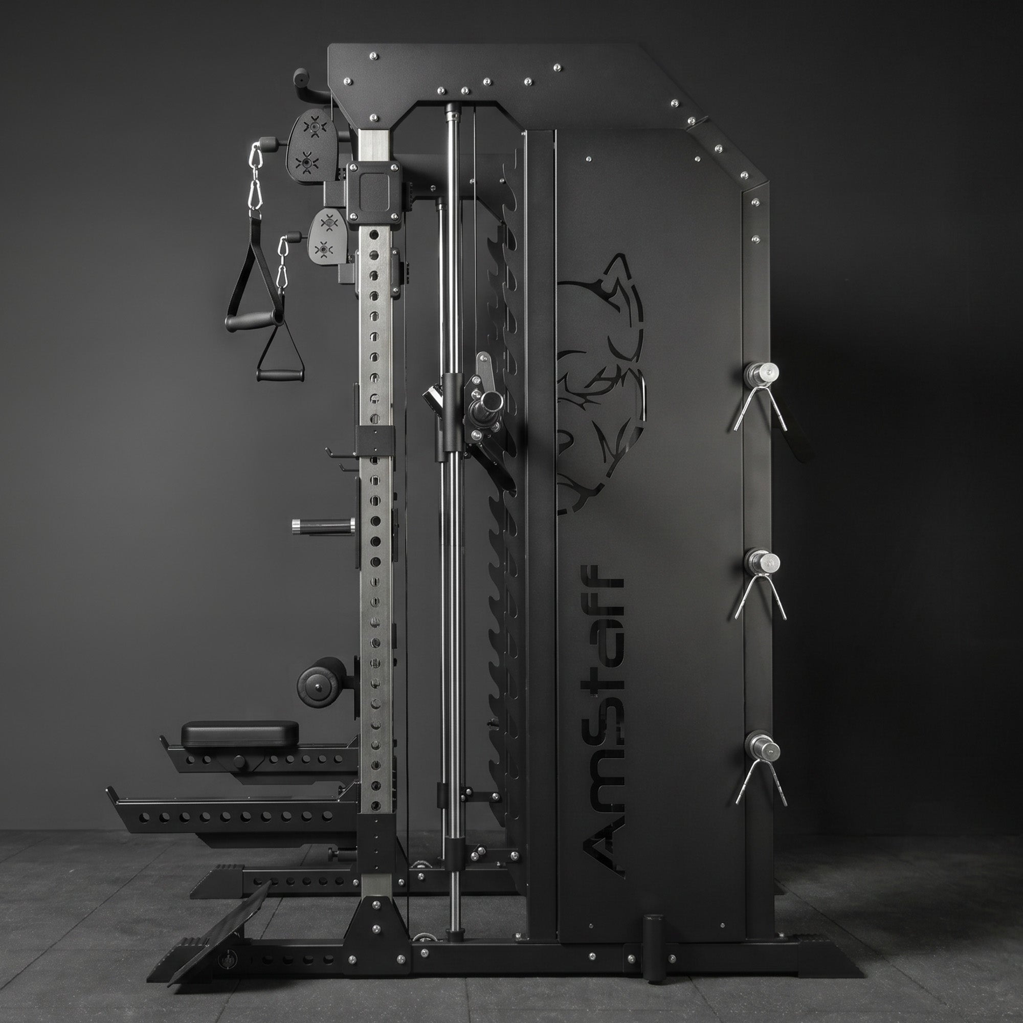 AmStaff Fitness SD-3250 — Machine Smith tout-en-un