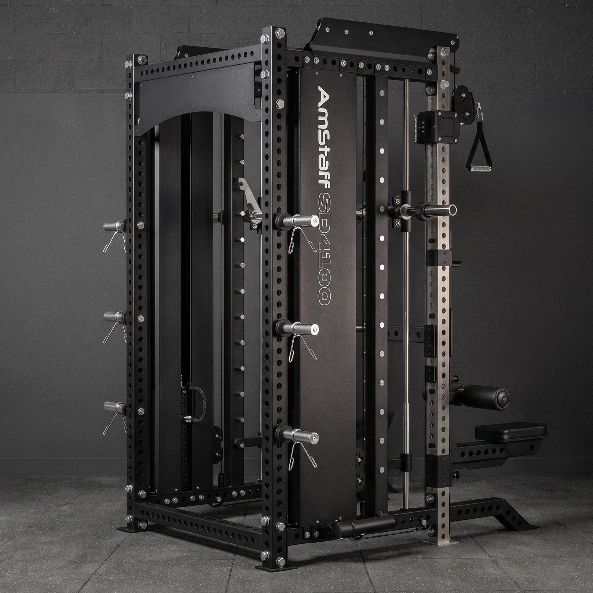 Machine Smith tout-en-un AmStaff Fitness SD-4100