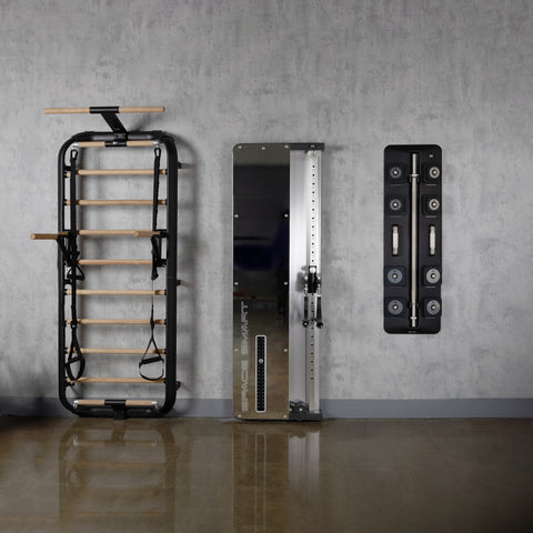 SpaceSmart Wall-Mounted Functional Trainer - Single Stack