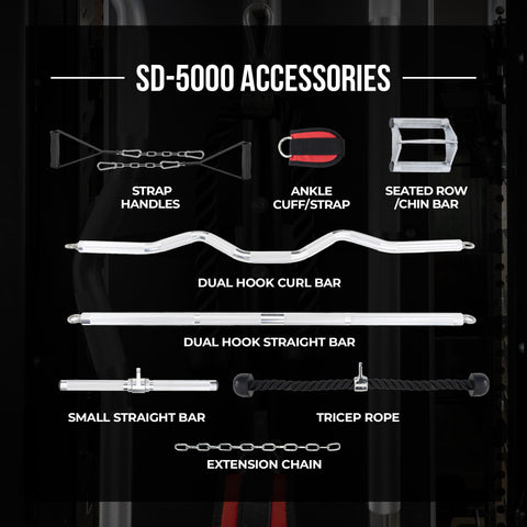 Machine Smith tout-en-un AmStaff Fitness SD-5000