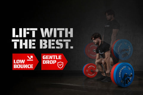 Plaques de pare-chocs colorées AmStaff Fitness 