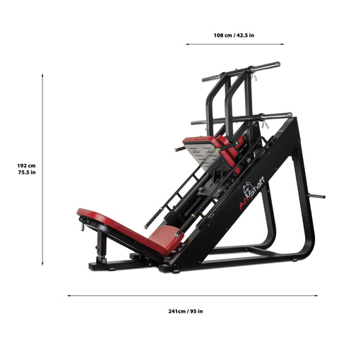 AmStaff Fitness TB59B Commercial Leg Press / Hack Squat Machine