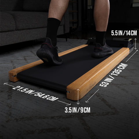 Amstaff Fitness Wooden Under desk Treadmill/Walking Pad