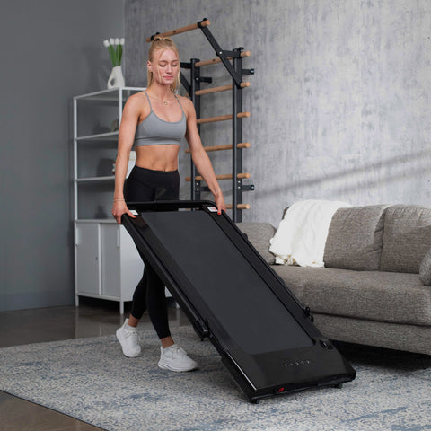 AmStaff Fitness 2-in-1 Walking Pad - Under Desk Foldable Treadmill