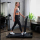 AmStaff Fitness 2-in-1 Walking Pad - Under Desk Foldable Treadmill