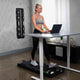 AmStaff Fitness 2-in-1 Walking Pad - Under Desk Foldable Treadmill