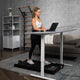 AmStaff Fitness 2-in-1 Walking Pad - Under Desk Foldable Treadmill