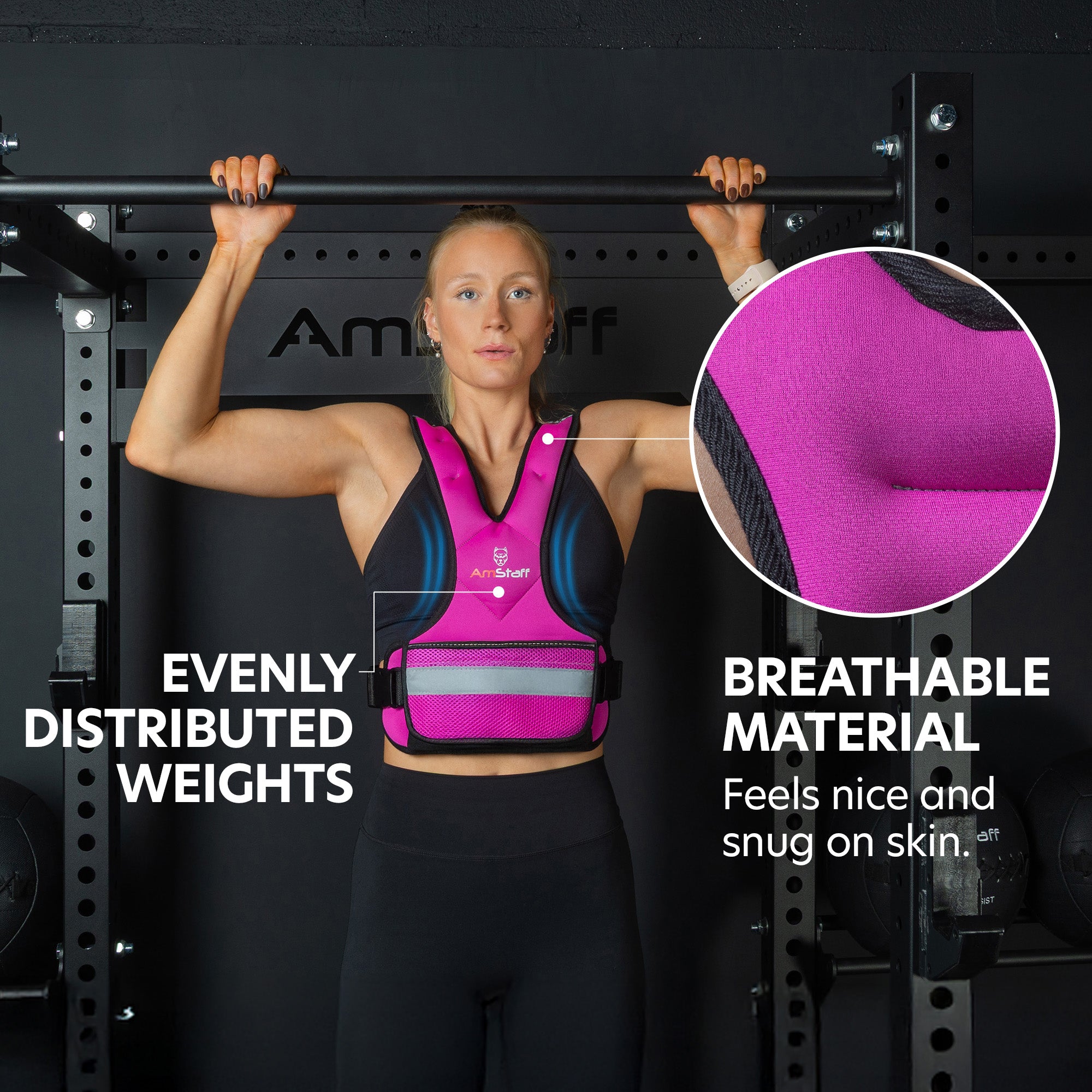 BREATHABLE & COMFORTABLE